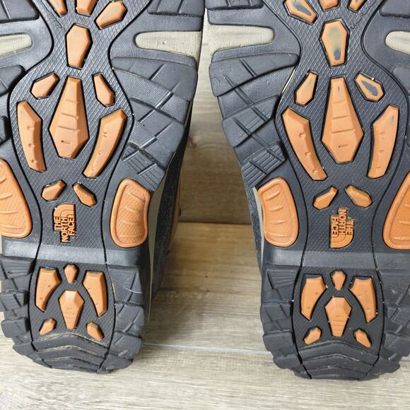 The North Face Chilkat Brown Leather Waterproof Insulated Snow Boots Men Size 12 main image 5